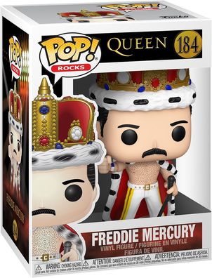 Queen - Freddie Mercury 184 - Funko Pop! - Vinyl Figur