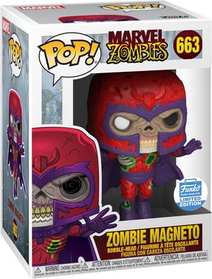 Marvel Zombies - Zombie Magneto 663 Shop Limited Edition - Funko Pop! - Vinyl Fi