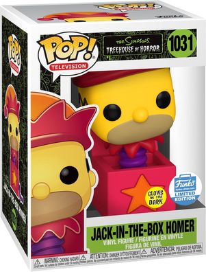 The Simpsons Treehouse of Horror - Jack-In-The-Box-Homer 1031 Shop Limited Editi