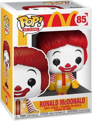 Mc Donalds - Ronald McDonald 85 - Funko Pop! - Vinyl Figur