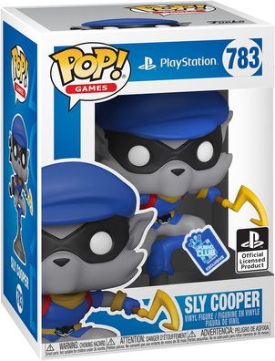 PlayStation - Sly Cooper 783 Funko Club Exclusive - Funko Pop! - Vinyl Figur