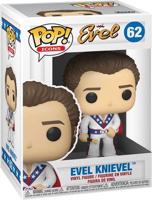 Evel - Evel Knievel 62 - Funko Pop! - Vinyl Figur