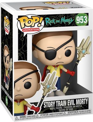 Rick and Morty - Story Train Evil Morty 953 - Funko Pop! - Vinyl Figur