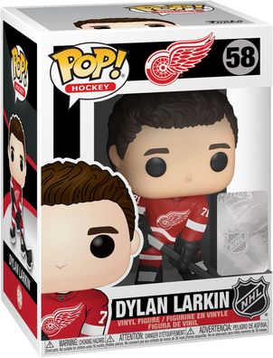 NHL Red Wings - Dylan Larkin 58 - Funko Pop! - Vinyl Figur