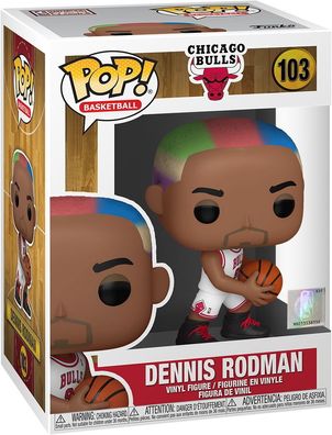 NBA Chicago Bulls - Dennis Rodman 103 - Funko Pop! - Vinyl Figur
