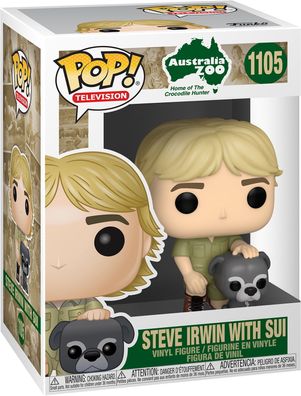 Crocodile Hunter - Steve Irwin with Sui 1105 - Funko Pop! - Vinyl Figur