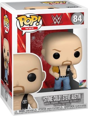 WWE - "Stone Cold" Steve Austin 84 - Funko Pop! - Vinyl Figur