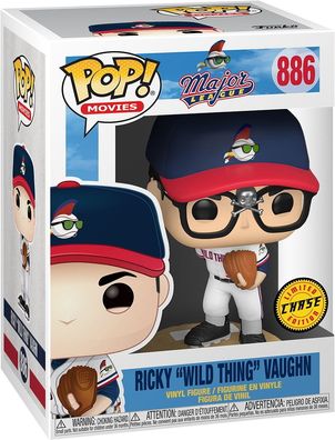 Major League - Ricky "Wild Thing" Vaughn 886 Limited Chase Edition - Funko Pop!