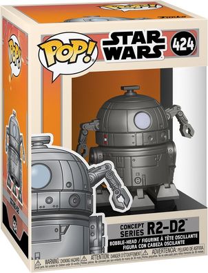 Star Wars - R2-D2 (Concept Series) 424 - Funko Pop! - Vinyl Figur