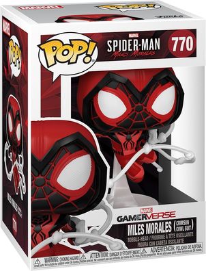 Marvel Spider-Man - Miles Morales (Crimson Cowl Suit) 770 - Funko Pop! - Vinyl F