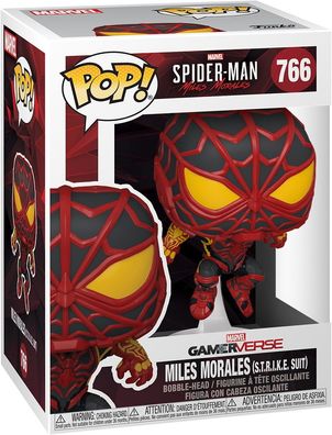 Marvel Spider-Man - Miles Morales (S.T.R.I.K.E. Suit) 766 - Funko Pop! - Vinyl F