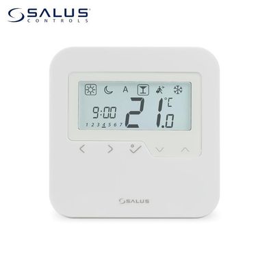 SALUS HTRP230 Programmierbarer Raumthermostat mit Digitalanzeige, 230V, 1,8W