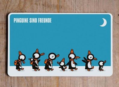 Lololand, Frühstücksbrettchen "Pinguine sind Freunde"
