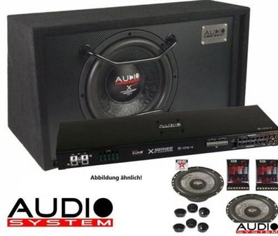 Audio System X-SERIES EVO Set X165 EVO 2 : Verstärker + Sub 12" + Lautsprecher