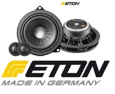 ETON B100W 10 cm Lautsprecher Set BMW 3er F34 Gran Turismo Tür vorne / Tür hinten