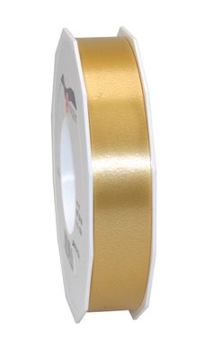 Präsent Ringelband America 91-m-Rolle 25 mm gold