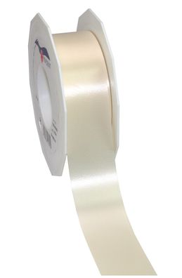 Präsent Ringelband America 91-m-Rolle 40 mm creme