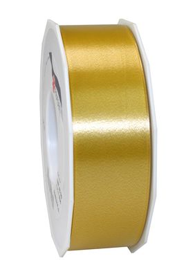 Präsent Ringelband America 91-m-Rolle 40 mm gold