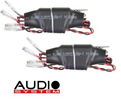 AUDIO SYSTEM FWK W 12 dB Tiefmittelton-Kabelweiche Frequenzweiche 1 Paar