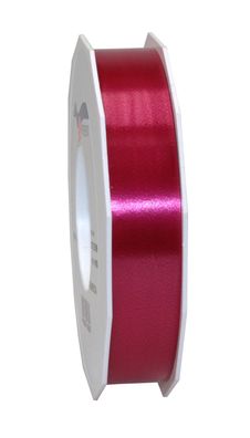 Präsent Ringelband America 91-m-Rolle 25 mm bordeaux