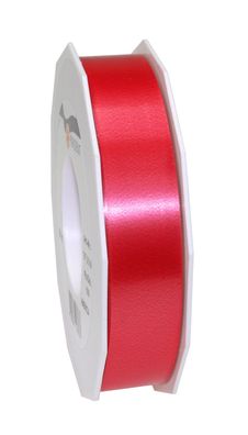 Präsent Ringelband America 91-m-Rolle 25 mm rot