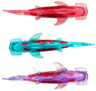 Toi-Toys - SPLASH Tauchfische - Hai (3 Stück) Tauchspiel Fische tauchen Kinder