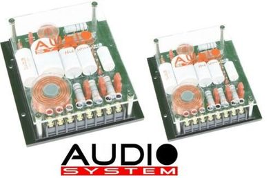 AUDIO SYSTEM FWHX EVO 2-WEGE Frequenzweichen / Crossover 1 Paar (2 Stück)