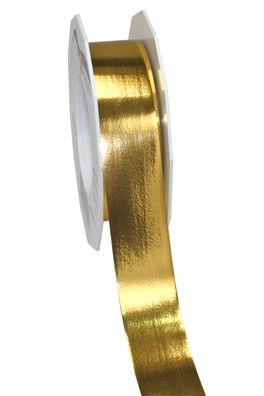 Präsent Ringelband Mexico 25-m-Rolle 25 mm gold