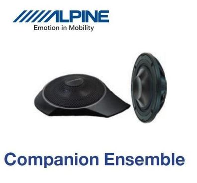 Alpine Companion Ensemble Soundpaket kompatibel mit Fiat Ducato III 250, 290