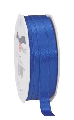 Präsent Doppelsatin 25-m-Spule 10 mm royalblau