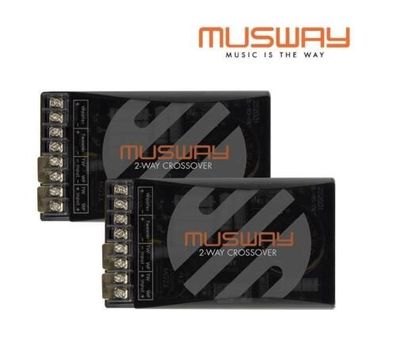 MUSWAY MG2X 2-Wege Frequenzweichen Hochtonpegelschalter 1 Paar