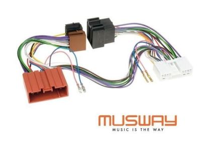 MUSWAY MPK17 Plug & Play Adapter kompatibel mit Mazda für MUSWAY Verstärker
