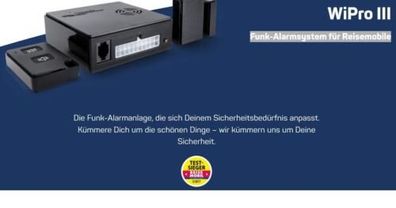 Thitronik 100752 WiPro III Funk Alarmsystem für Reisemobile, Wohnmobile