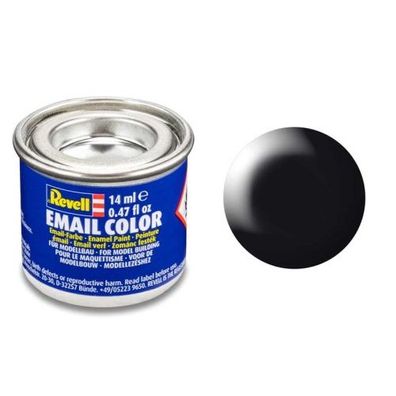 Revell Email Color Schwarz seidenmatt 14ml - RAL 9005