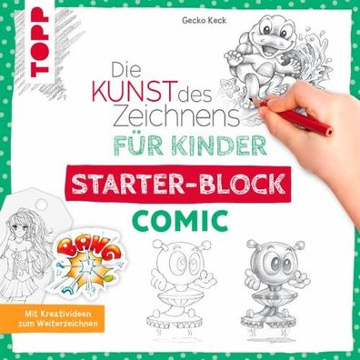 TOPP Die Kunst des Zeichnens für Kinder - Starter Block Comic