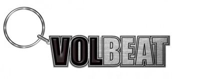 Volbeat Logo Schlüsselanhänger Keychain aus Metall Offiziell lizensiert