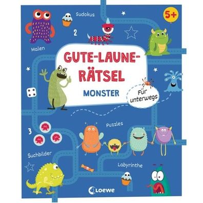 Loewe Gute Laune Rätsel für unterwegs - Monster