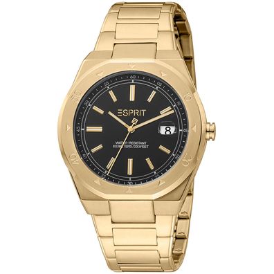 Esprit Uhr ES1G305M0045 Herren Armbanduhr Gold