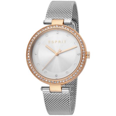 Esprit Uhr ES1L151M0125 Damen Armbanduhr Silber