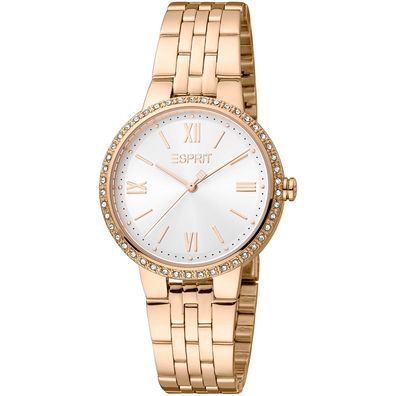 Esprit Uhr ES1L333M0075 Damen Armbanduhr Rosé Gold