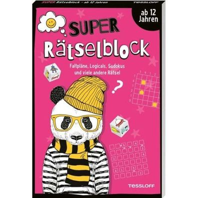 Tessloff Super Rätselblock - Faltpläne, Logicals, Sudokus und viele andere Rätsel