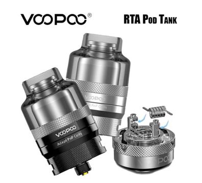 VooPoo PnP RTA Pod in Silber