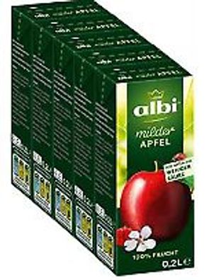 Albi milder Apfelsaft 5x0,2 L, 8er Pack (8x1 L)