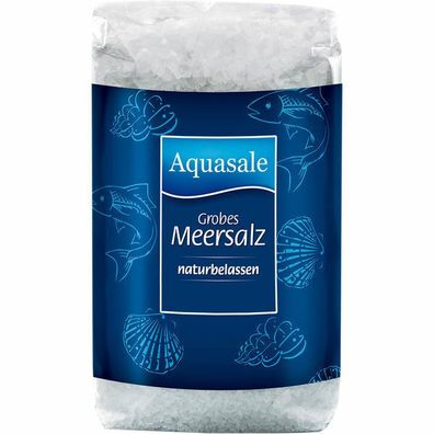 Aquasale Meersalz grobkörnig 1x1000g Bt.