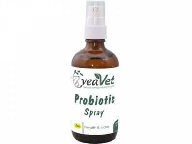 veaVet Probiotic Spray Pflegemittel für Tiere 100 ml