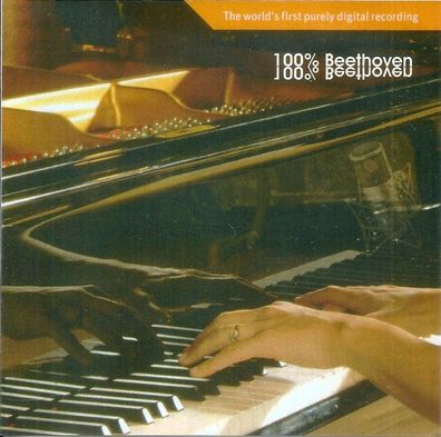 CD: 100% Beethoven - The World´s First Puerly Digital Recording, Piano Concerto No. 1