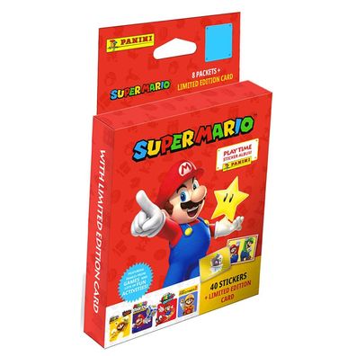 Panini Super Mario Sticker - Play Time (2023) - 1 Blister Sammelsticker