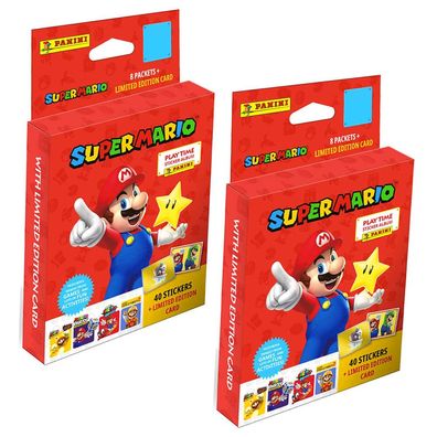 Panini Super Mario Sticker - Play Time (2023) - 2 Blister Sammelsticker