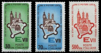 Italien 1964 Nr 1166-1168 postfrisch S20E16E