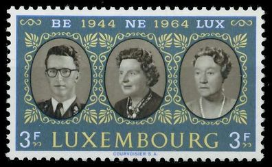 Luxemburg 1964 Nr 700 postfrisch S20E1C6